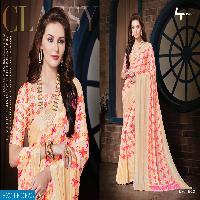 LT Glitz Wholesale Satin border Ethnic Saree
